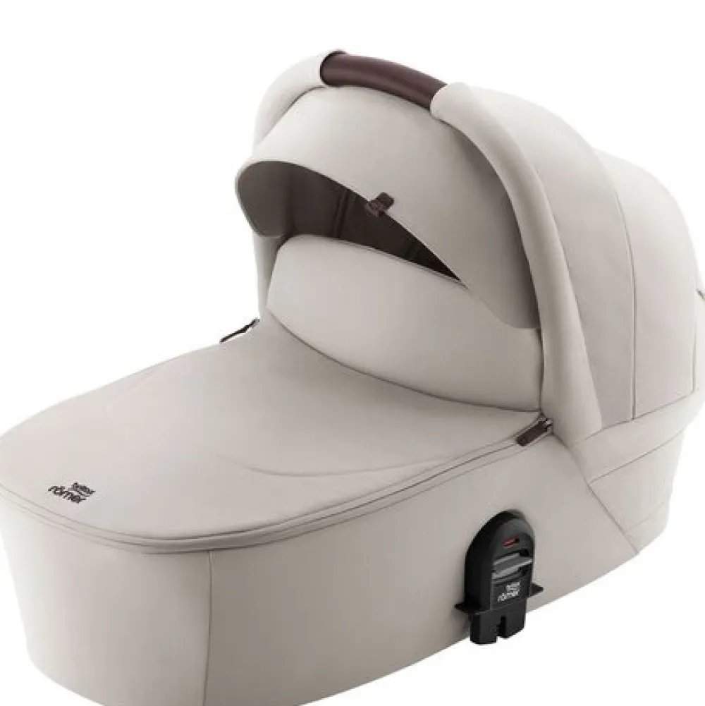 Britax Römer Smile 5Z lux inkl. liggedel og Baby-Safe Core autostol - soft taupe/space black- Kombivognspakker|Vognpakker