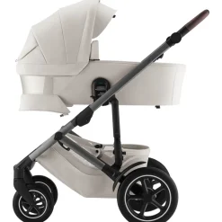 Britax Römer Smile 5Z lux inkl. liggedel - soft taupe- Kombivogne Med Ergonomiske Sæder