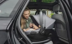 Britax Römer Smile 5Z lux inkl. liggedel og Baby-Safe Core autostol - linen grey/space black- Kombivognspakker|Vognpakker