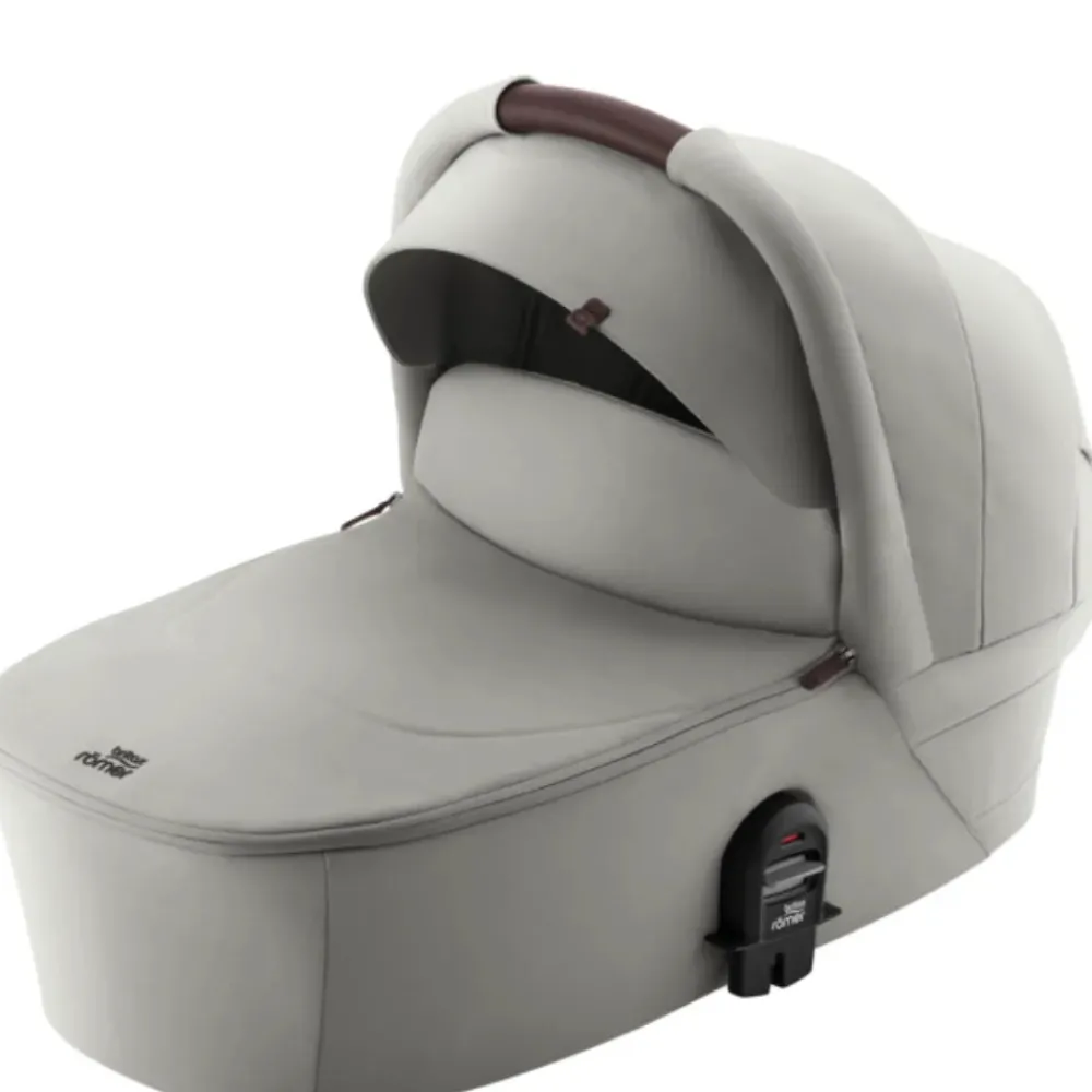 Britax Römer Smile 5Z lux inkl. liggedel og Baby-Safe Core autostol - linen grey/space black- Kombivognspakker|Vognpakker