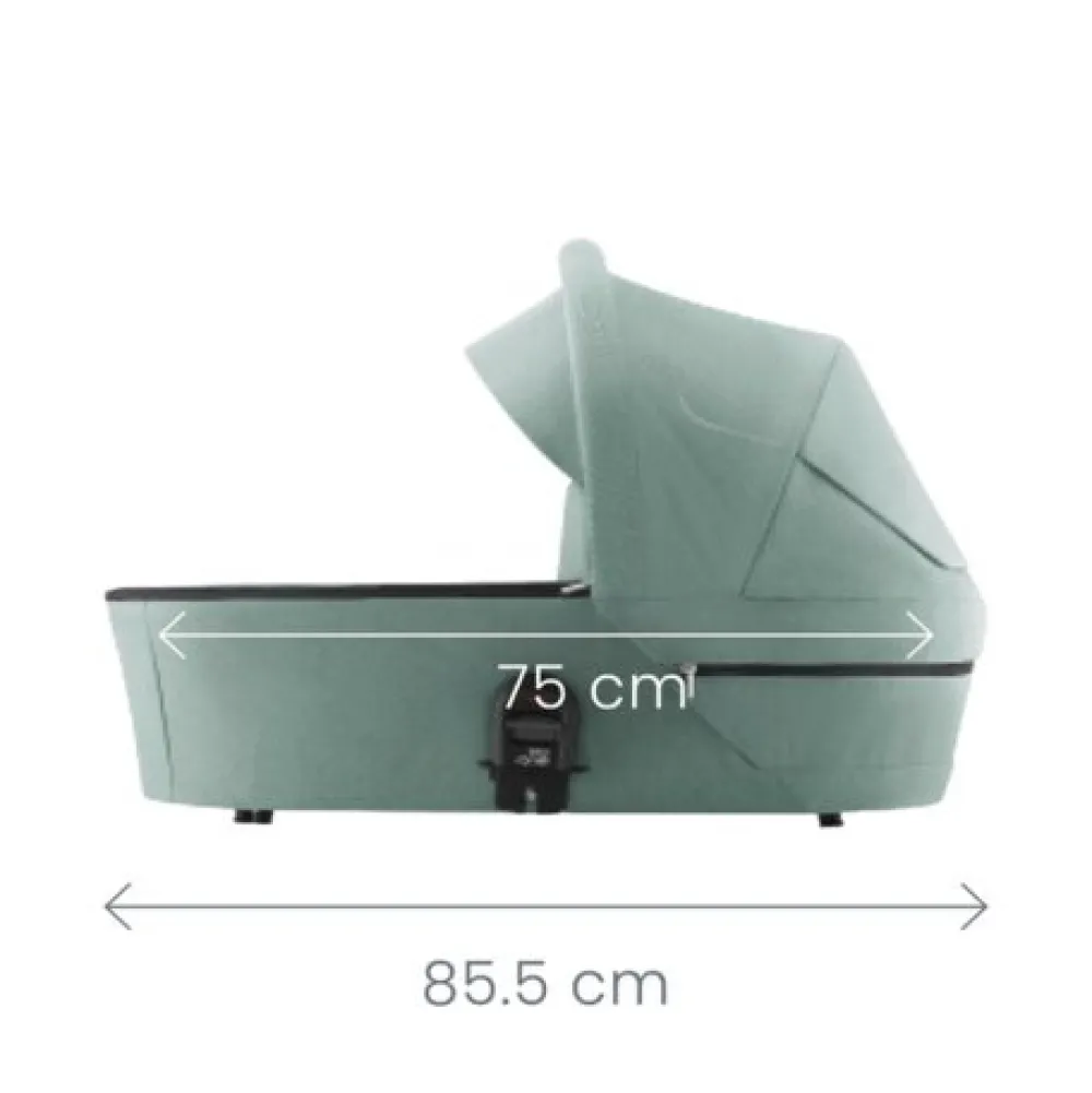 Britax Römer Smile 5Z lux inkl. liggedel og Baby-Safe Core autostol - warm caramel/space black- Kombivognspakker