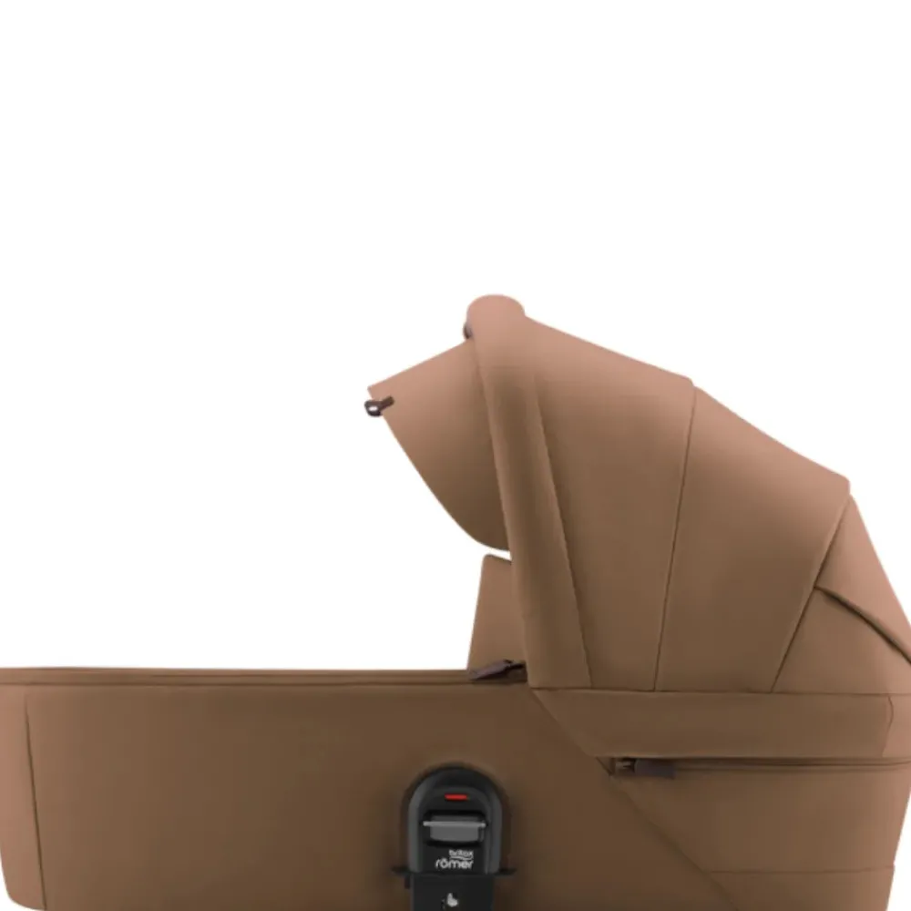 Britax Römer Smile 5Z lux inkl. liggedel og Baby-Safe Core autostol - warm caramel/space black- Kombivognspakker