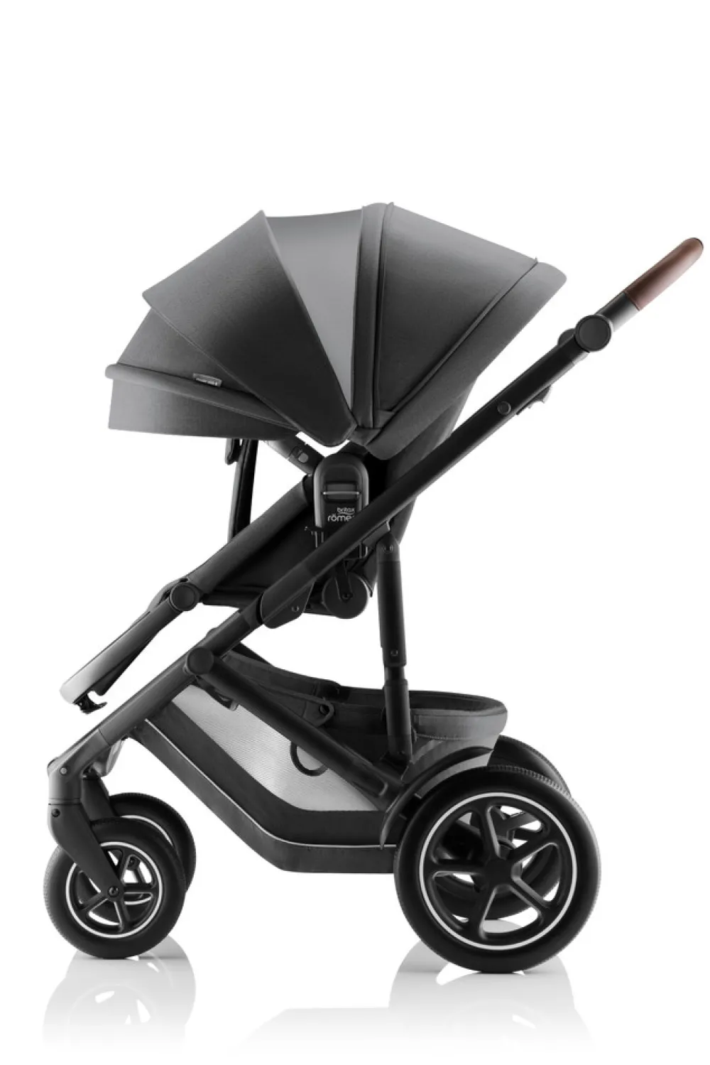 Britax Römer Smile 5Z style - Mineral grey- Klapvogne Med Flade Sæder