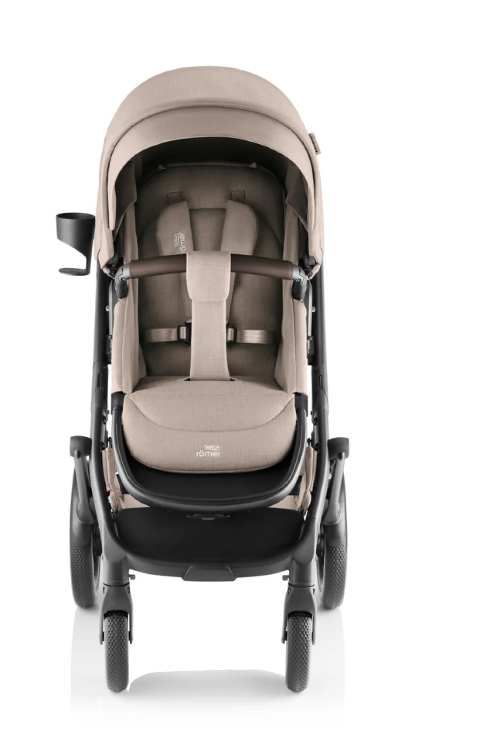 Britax Römer Smile 5Z style - Teak- Klapvogne Med Flade Sæder