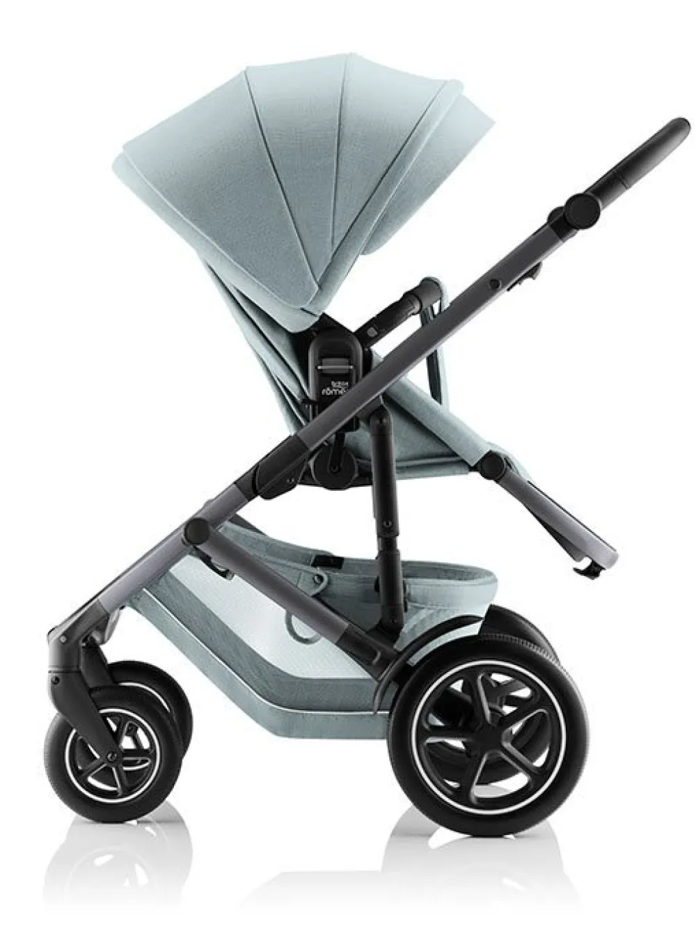 Britax Römer SMILE 5Z Style inkl. liggedel - Harbor blue- Kombivogne Med Flade Sæder|Vognpakker