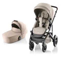 Britax Römer SMILE 5Z Style inkl. liggedel - Teak- Kombivogne Med Flade Sæder|Vognpakker