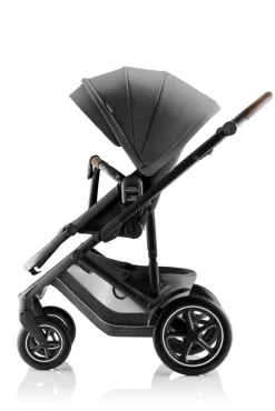 Britax Römer SMILE 5Z Style inkl. liggedel - Mineral grey- Kombivogne Med Flade Sæder|Vognpakker