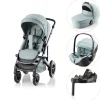 Britax Römer SMILE 5Z Style inkl. liggedel, babysafe pro og vario base - Harbor blue- Kombivognspakker