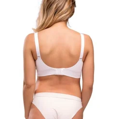 Carriwell Sømløs Amme BH Med Indlæg - White- Amme Bh'Er