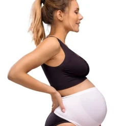 Carriwell Sømløs Graviditetsstøttebånd - Hvid- Accessories