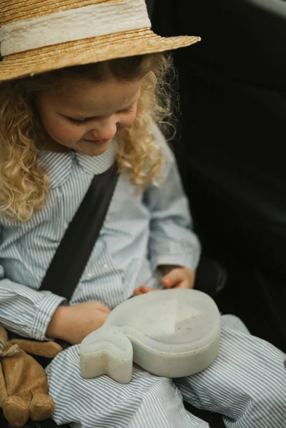 Filibabba Snackbox - Hvalen Christian - Konfetti- Service