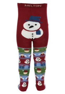 Melton Snemand strømpebukser - Sundried Tomato- Strømpebukser