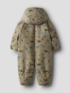 NAME IT Snow05 Flyverdragt - Silver Mink- Køredragter|Flyverdragter