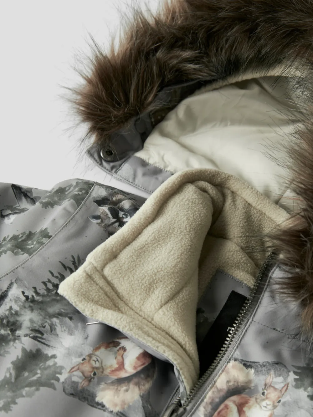 NAME IT Snow10 Flyverdragt - Ultimate Grey- Flyverdragter