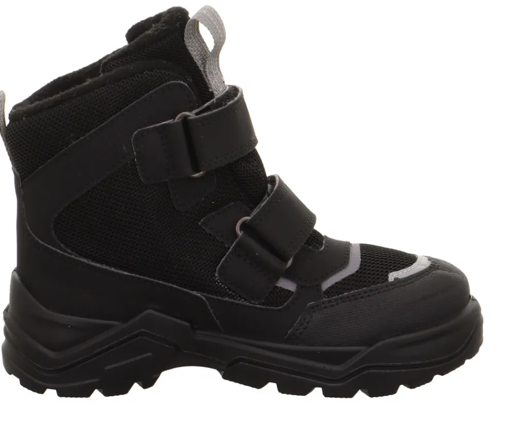 Superfit SNOW MAX - SORT/LYSEGRÅ- Vinterstøvler