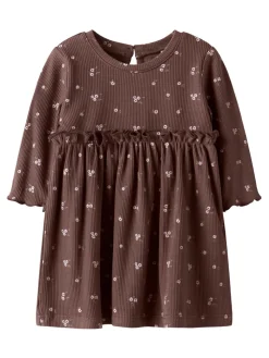 NAME IT Soho Kjole - Peppercorn- Kjoler