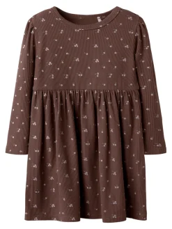 NAME IT Soho Kjole - Peppercorn- Kjoler