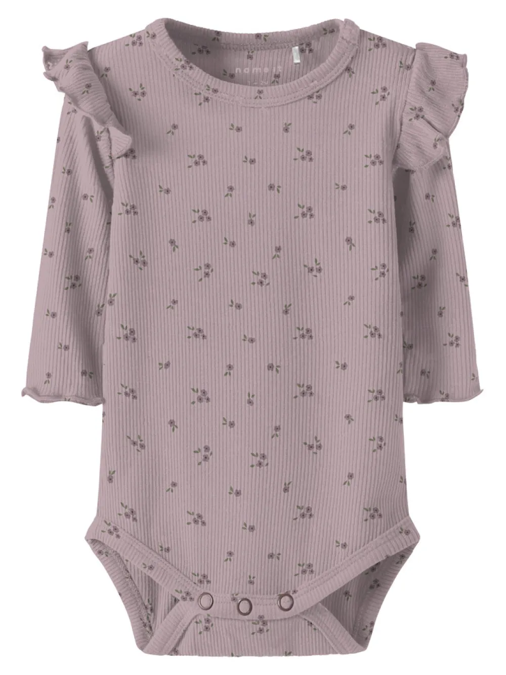 NAME IT Soho Langærmet Body - Keepsake Lilac- Bodystocking Langærmet