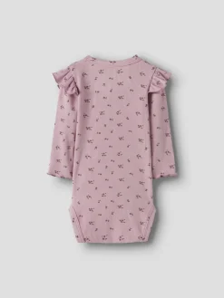 NAME IT Soho Langærmet Body - Keepsake Lilac- Bodystocking Langærmet