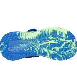 SKECHERS Sola glow sandal - BKBL- Sandaler Med Blink|Sandaler Med Åben Tå