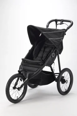 Scandia Solace løbejogger 2.0 sort- Løbevogne|Klapvogne Med Ergonomiske Sæder