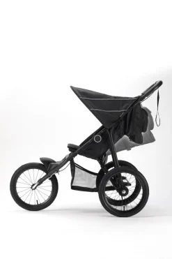 Scandia Solace løbejogger 2.0 sort- Løbevogne|Klapvogne Med Ergonomiske Sæder