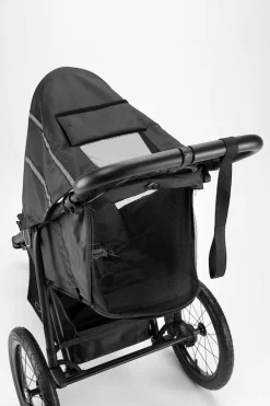 Scandia Solace løbejogger 2.0 sort- Løbevogne|Klapvogne Med Ergonomiske Sæder