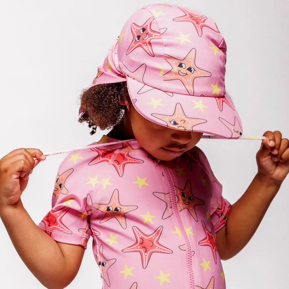 Småfolk Solhat UV50 - L - Bubblegum- Badetilbehør