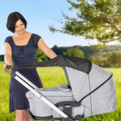 Reer Solsejl - sort- Solskærme & Kalecher