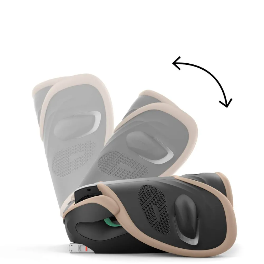 Cybex Solution G2 Plus - Almond Beige- Autostole 100-150 Cm (4-12 År)