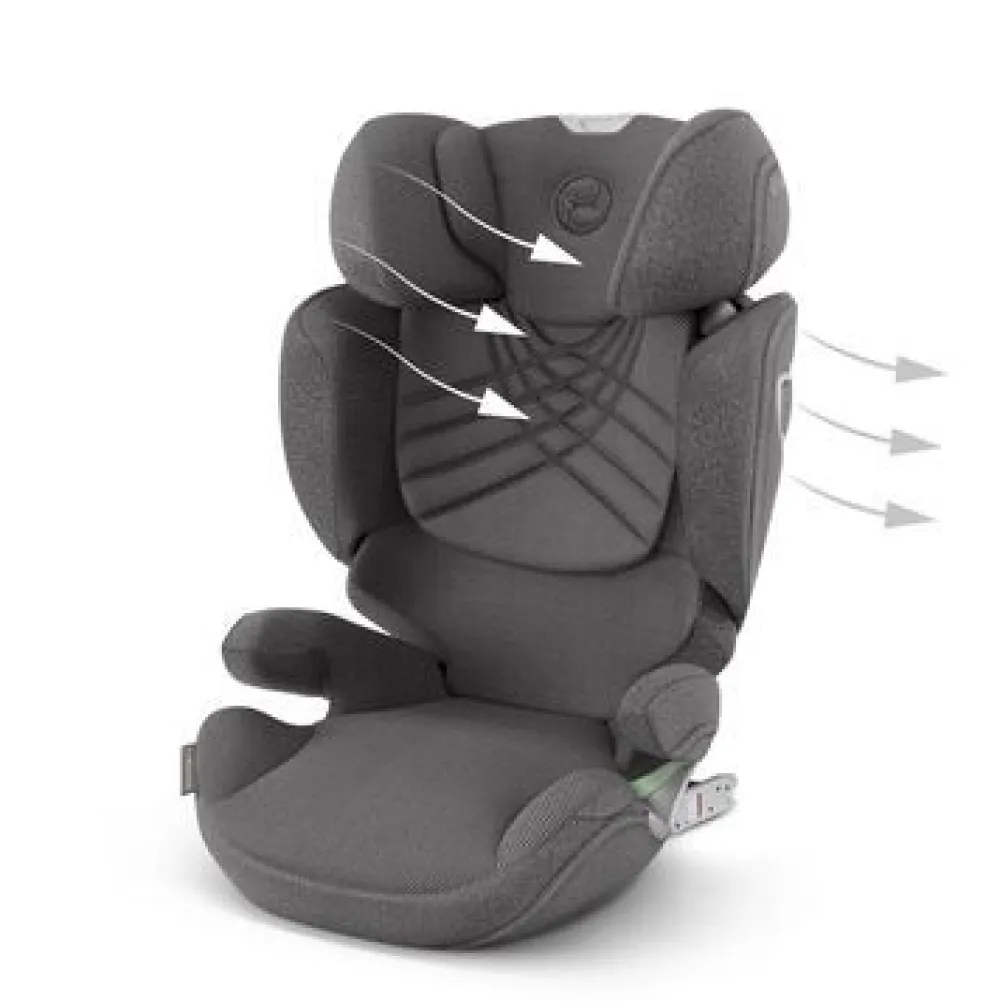 Cybex Solution T i-fix - plus sepia black- Autostole 100-150 Cm (4-12 År)