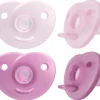 Philips Avent Soothie, 0-6 m, pink/lyserød- Sutter
