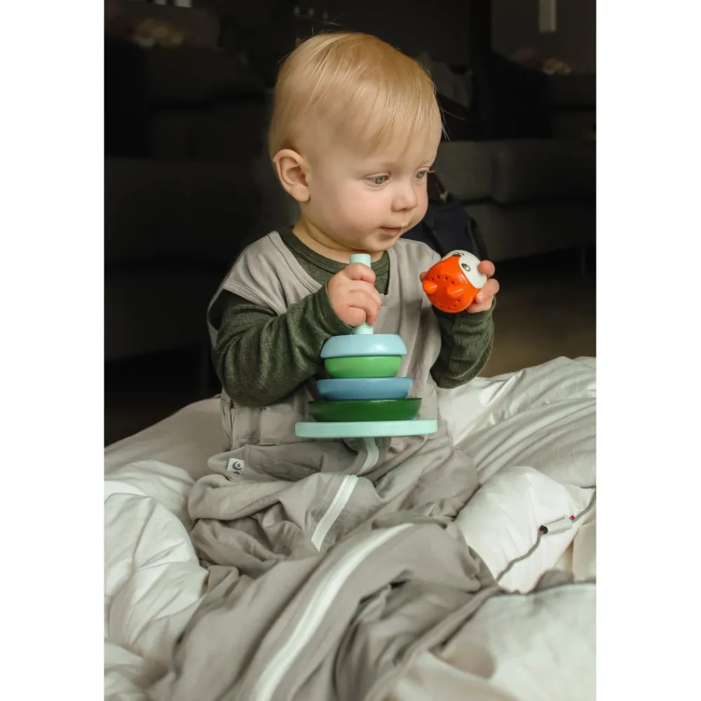 Easygrow Sovepose let, grå (3-18 mnd)-Børn Soveposer