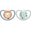 NUK Space Night Silicon S2 - Lion- Sutter