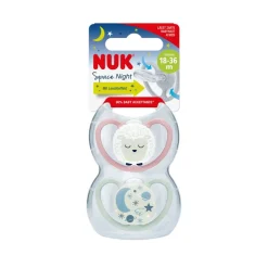 NUK Space Night Silicon S3 - Sheep- Sutter