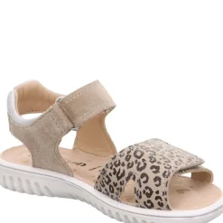 Superfit SPARKLE - BEIGE- Sandaler Med Åben Tå