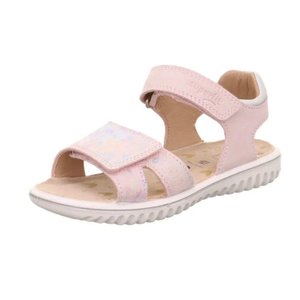 Superfit SPARKLE - PINKSILVER- Sandaler Med Åben Tå