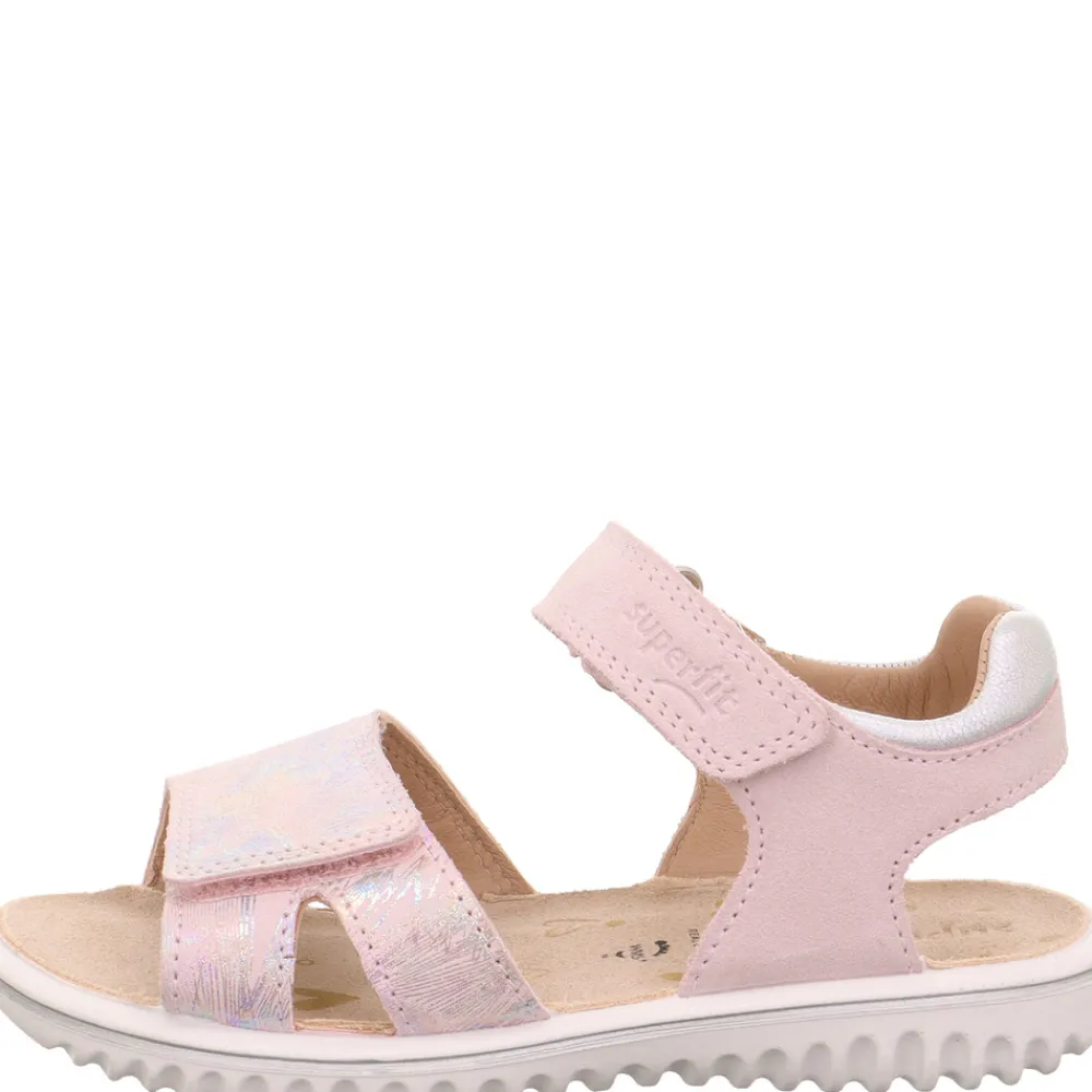 Superfit SPARKLE - PINKSILVER- Sandaler Med Åben Tå