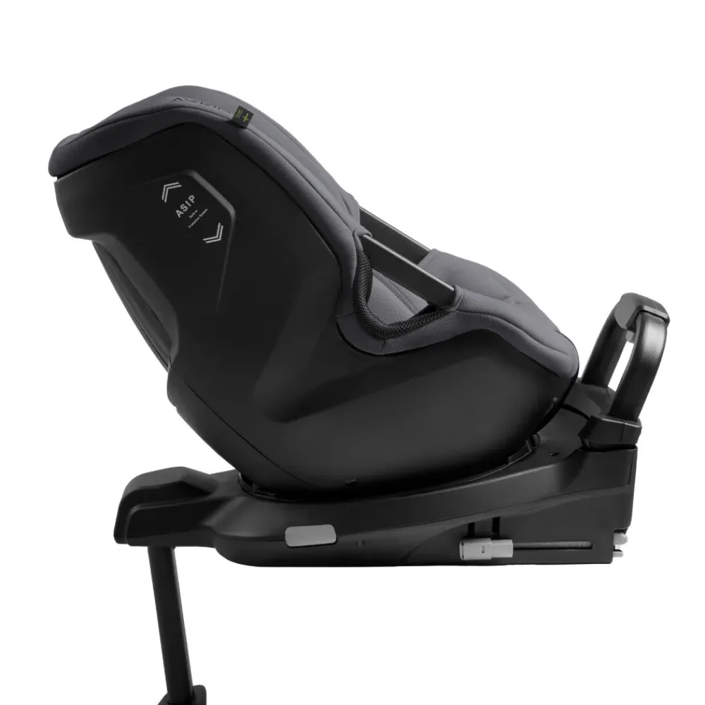 AXKID Spinkid 2 - Arctic Mist Grey- Autostole 40-125 Cm (0-6 År)