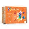 CONNETIX Square Pack - magnetsæt 42 dele - rainbow- Magnetlegesæt