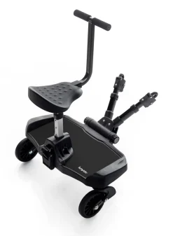 Bumprider Søskendebræt Med Sæde - Sort- Ståbræt