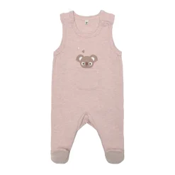 BeKids Sæt m. Body Langærmet+Overall - 6051- Bodysæt|Heldragter M. Fod