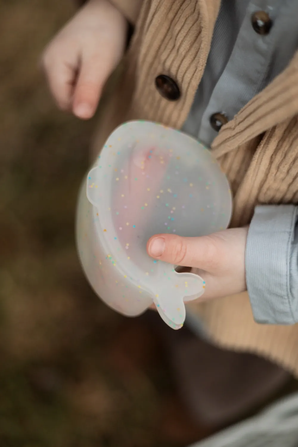 Filibabba Sæt med 2 snackbokse Hvalen Christian Konfetti- Service