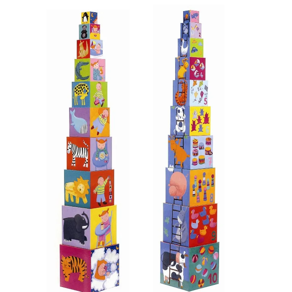 Djeco Stabelklodser - Rebstigen- Stabelklodser