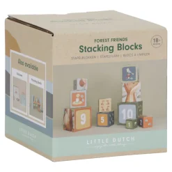 Little Dutch Stabeltårn Pap - Forest Friends- Aktivitetslegetøj