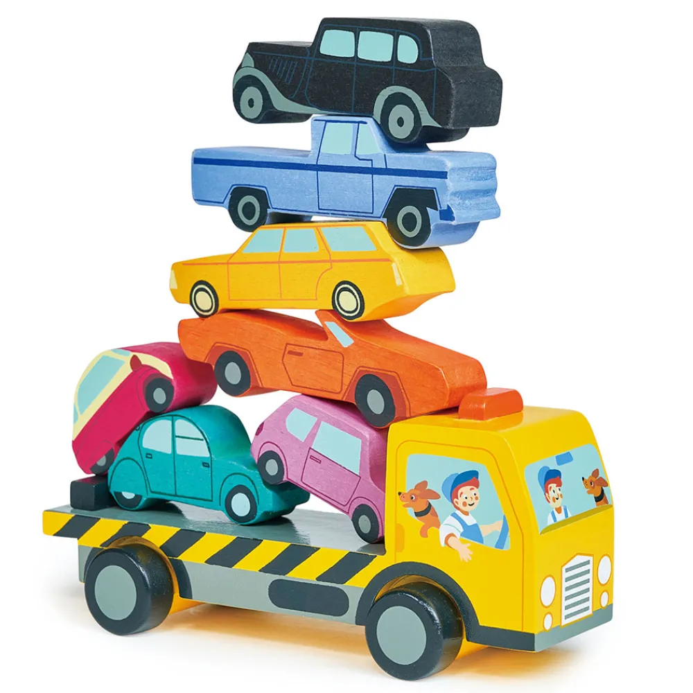 Tender Leaf Stablebiler - Biltransport- Legetøjsbiler