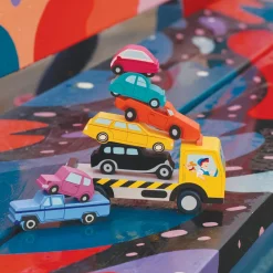 Tender Leaf Stablebiler - Biltransport- Legetøjsbiler