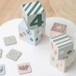 Done By Deer Stableklodser 5 stk. Deer friends Farvemix- Stabelklodser