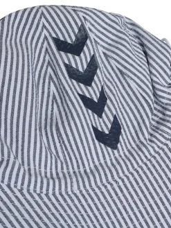 hummel Starfish hat stribet - NAVY BLAZER/BRIGHT WHITE- Badetilbehør|Solhatte