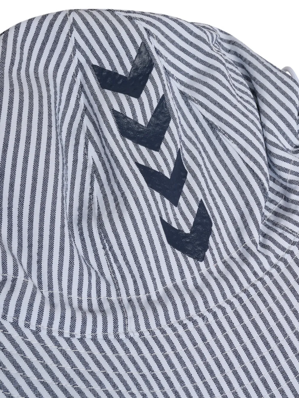 hummel Starfish hat stribet - NAVY BLAZER/BRIGHT WHITE- Badetilbehør|Solhatte